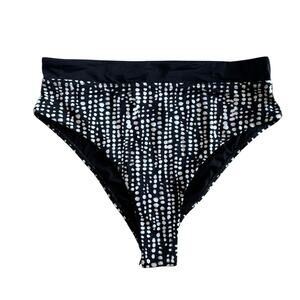 SWIMSUITS FOR ALL POLKA DOT BIKINI BOTTOM NWOT SIZE 14